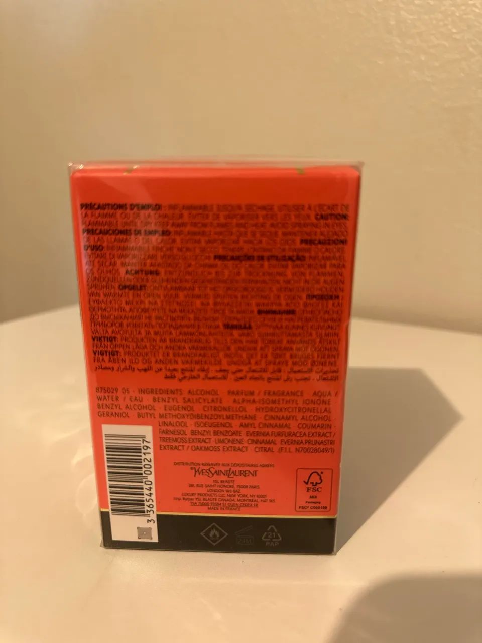 Perfume Yves Saint Laurent Paris 125ml - Foto 2