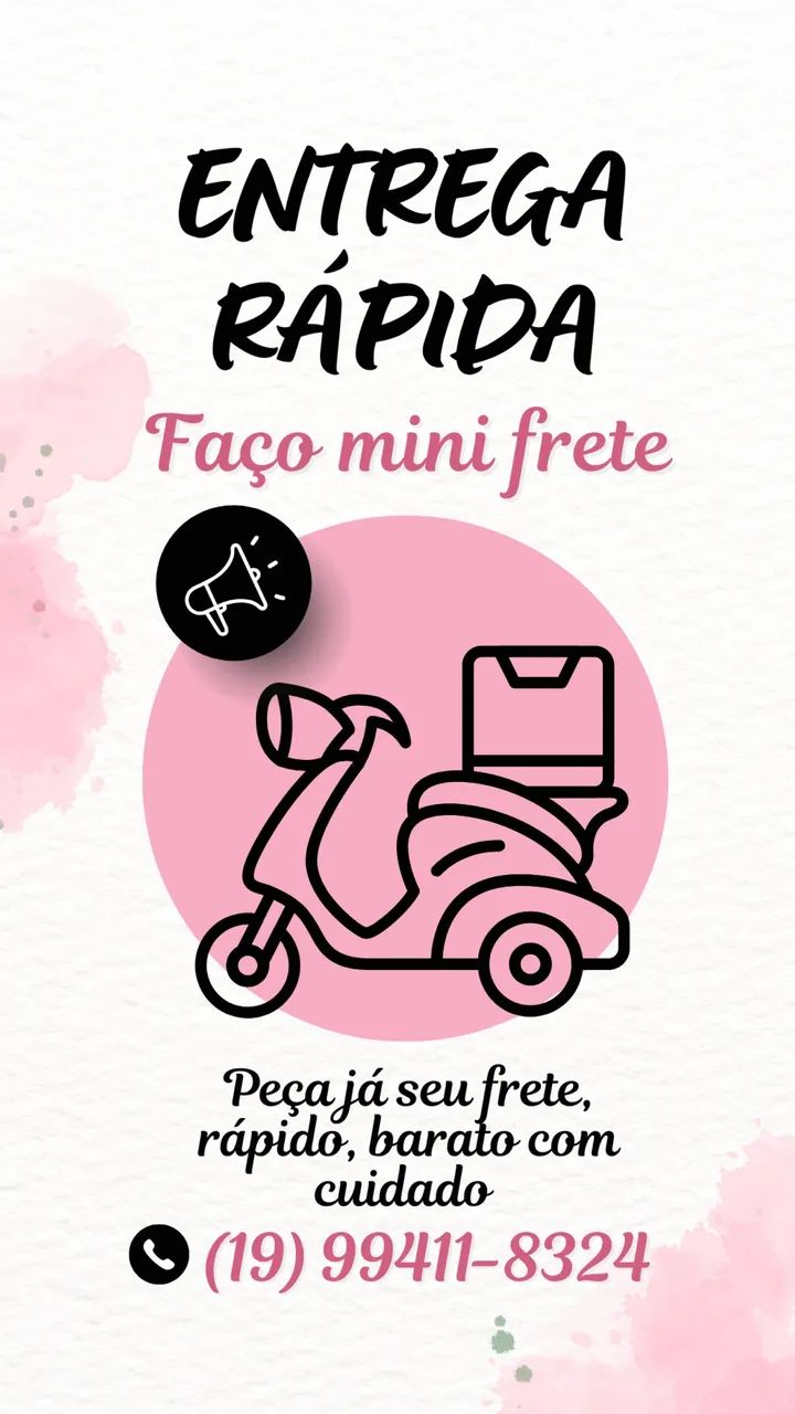 Entregadora de mini frete