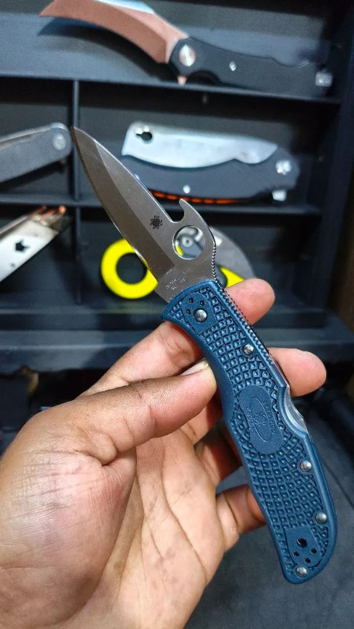 Canivete spyderco Endela wave custom 