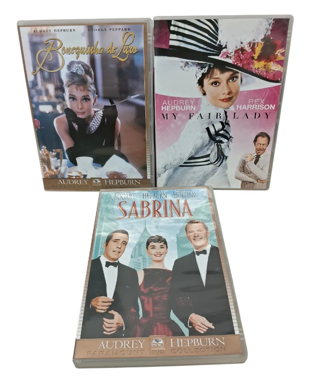 3 DVDs Audrey Hepburn originais em ótimo estado - Foto 5