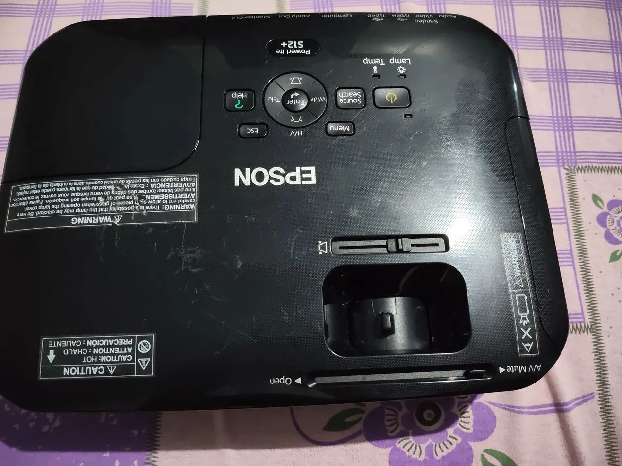 Projetor Epson Power liteS12+