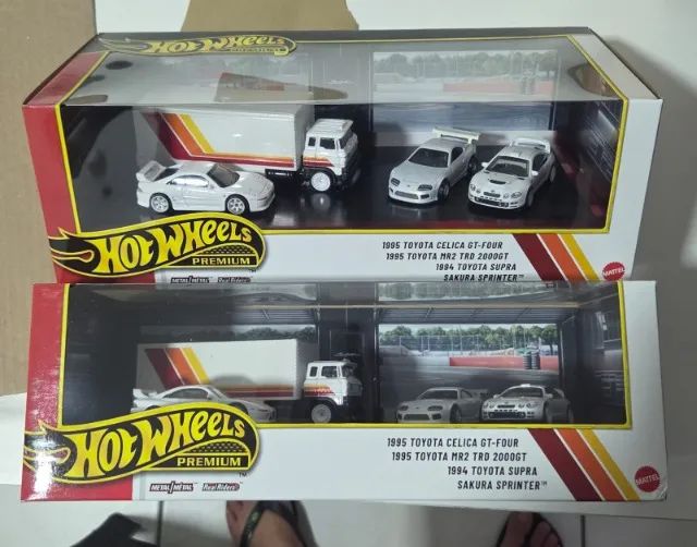 Box diorama Toyota HOTWHEELS PREMIUM