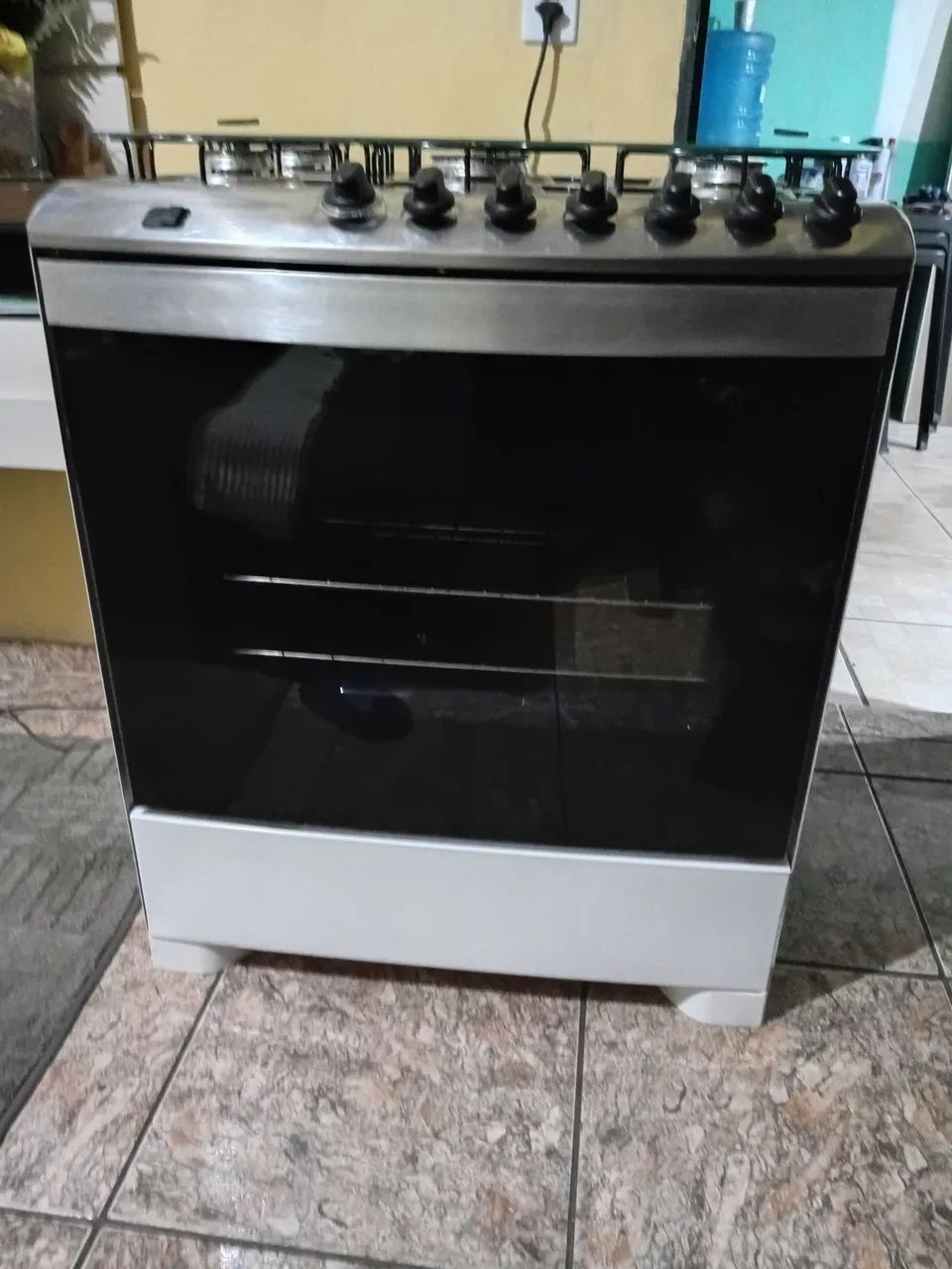 Fogao 6 bocas automático brastemp 