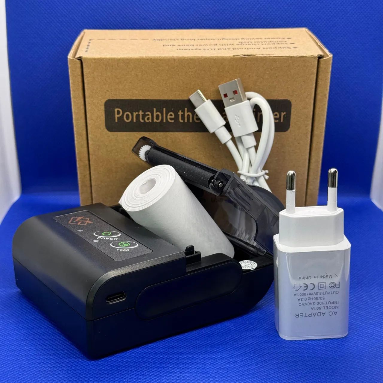 Impressora térmica Bluetooth 58MM pedidos e recibos  - Foto 2
