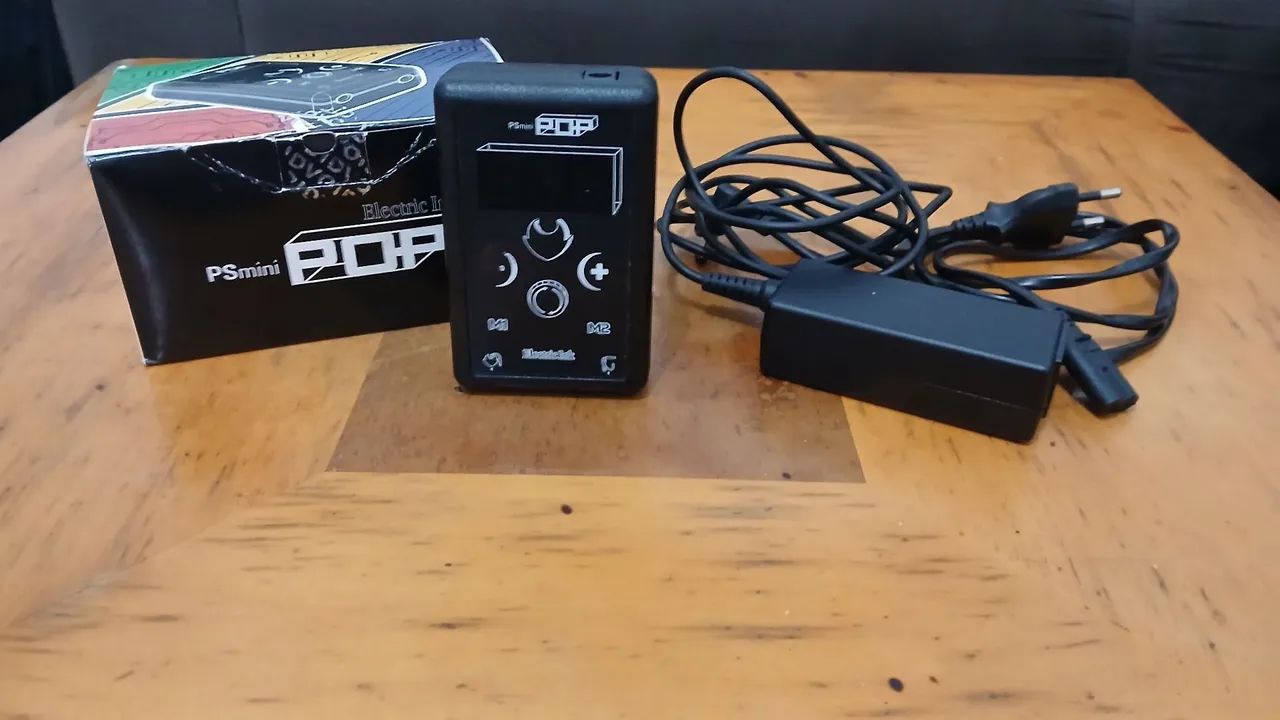 Kit tatuador profissional eletric ink electra pop ps mini(troco por 3ds) - Foto 4