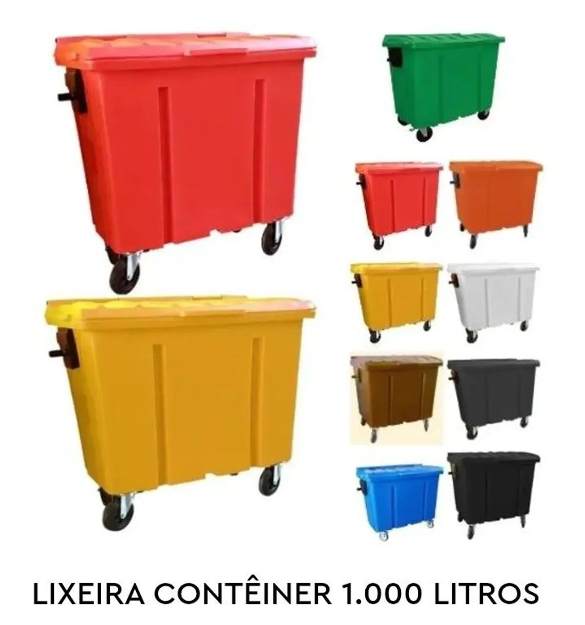Lixeira Contêiner 1.000 Litros 