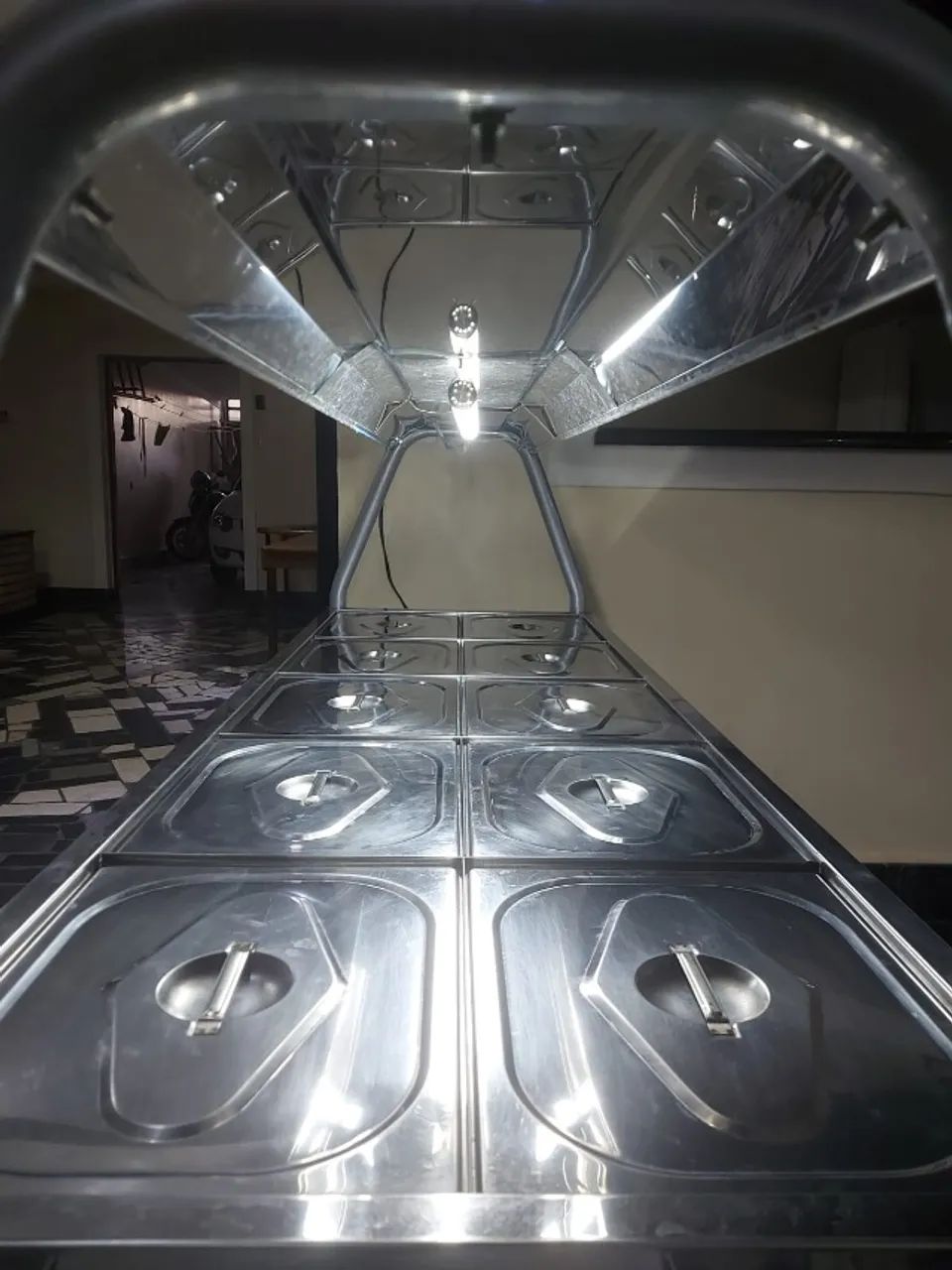 CARRO TÉRMICO (SERVICE SELF) 10 Cubas