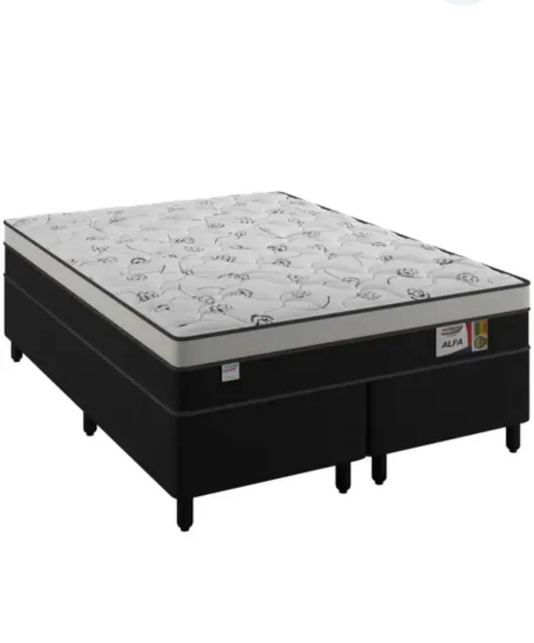 Vende-se Cama Box Queen - Molas Ensacadas.  - Foto 5