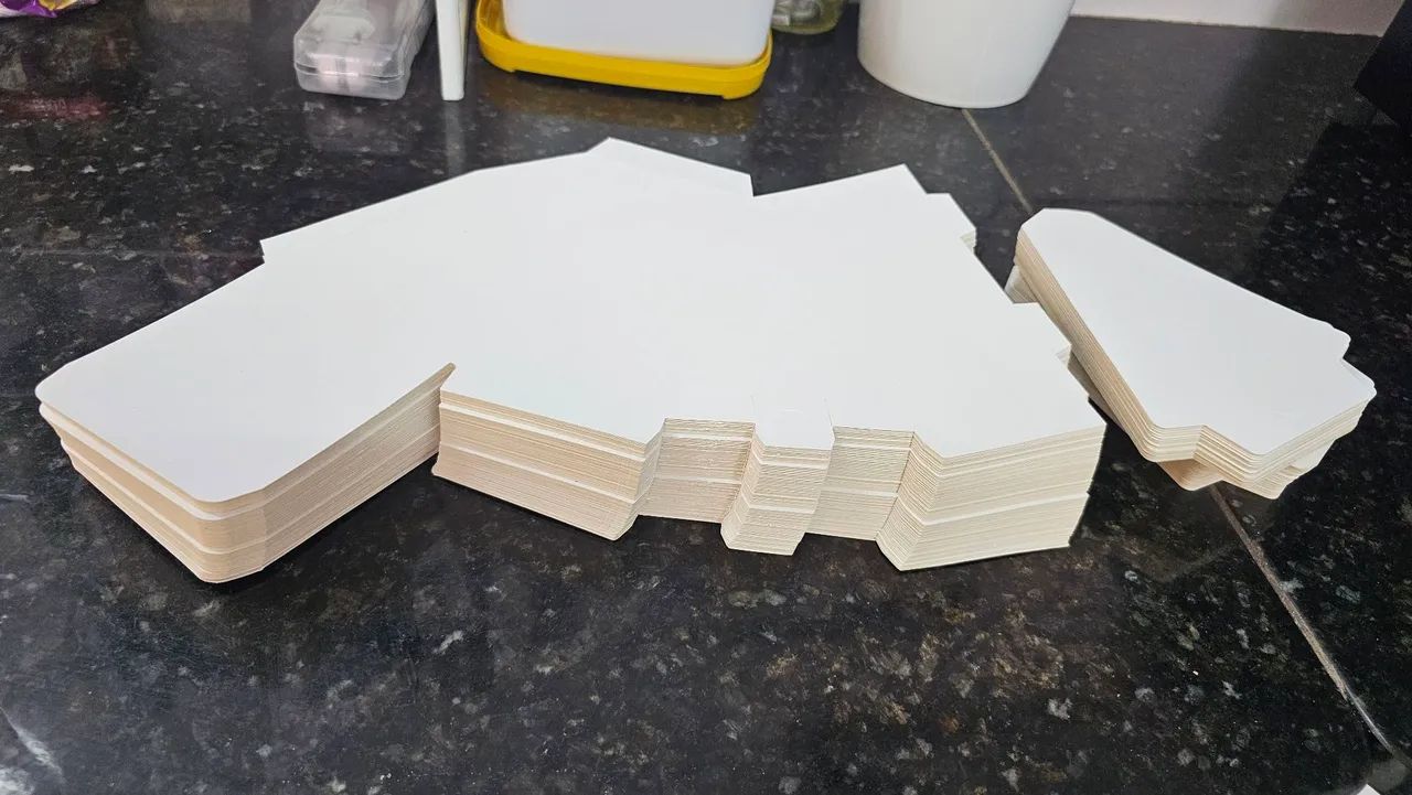 100 Embalagens fatia de tortas - Foto 3