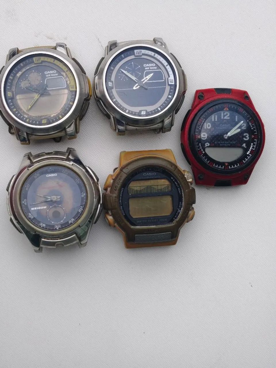Relógios Casio  lote **parados revisão**