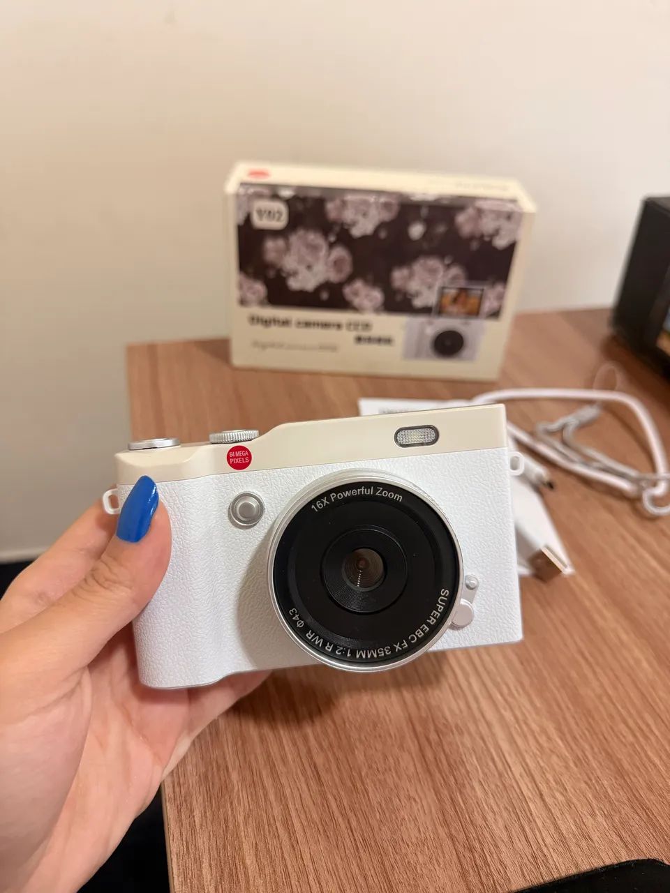 Câmera digital ccd nunca usada tela móvel  - Foto 4