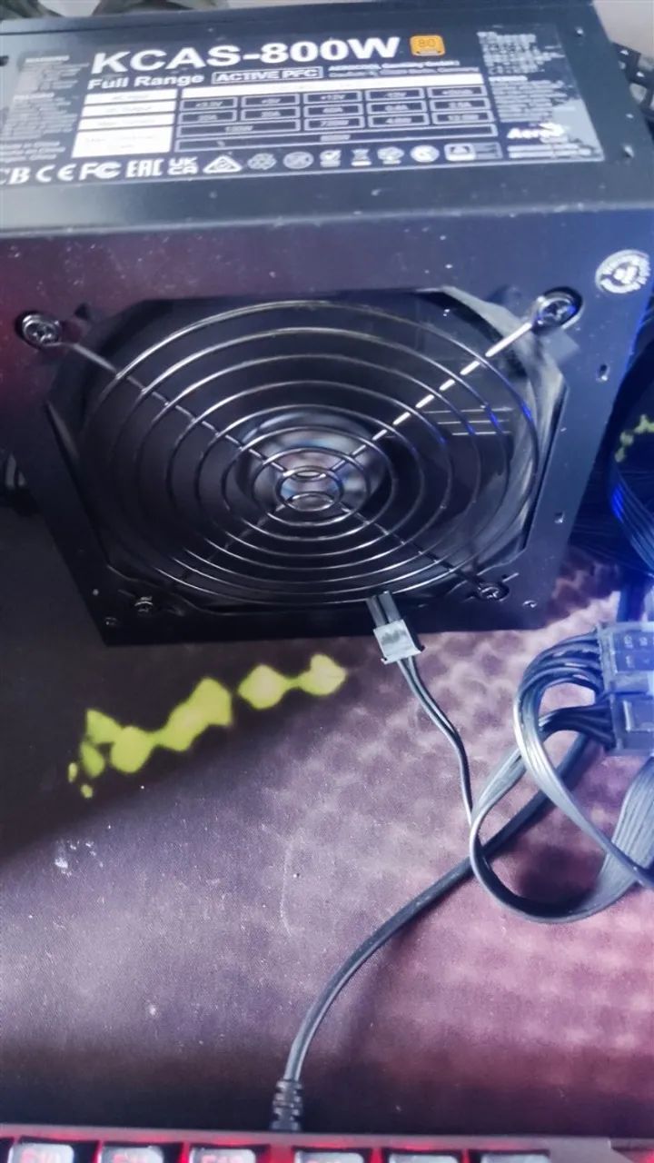 Fonte Aerocool KCas 800W - Foto 4