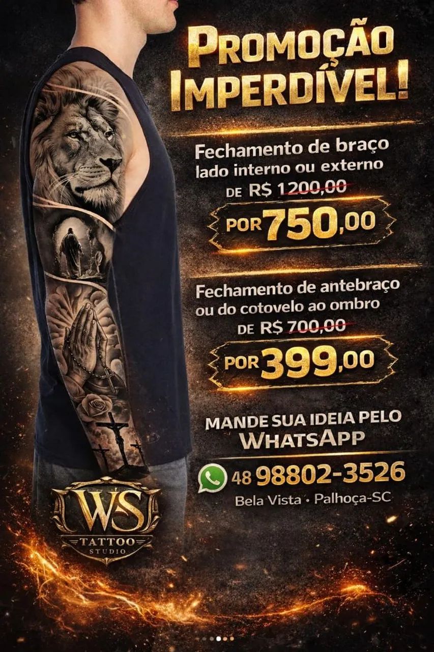 Promoção de tattoo