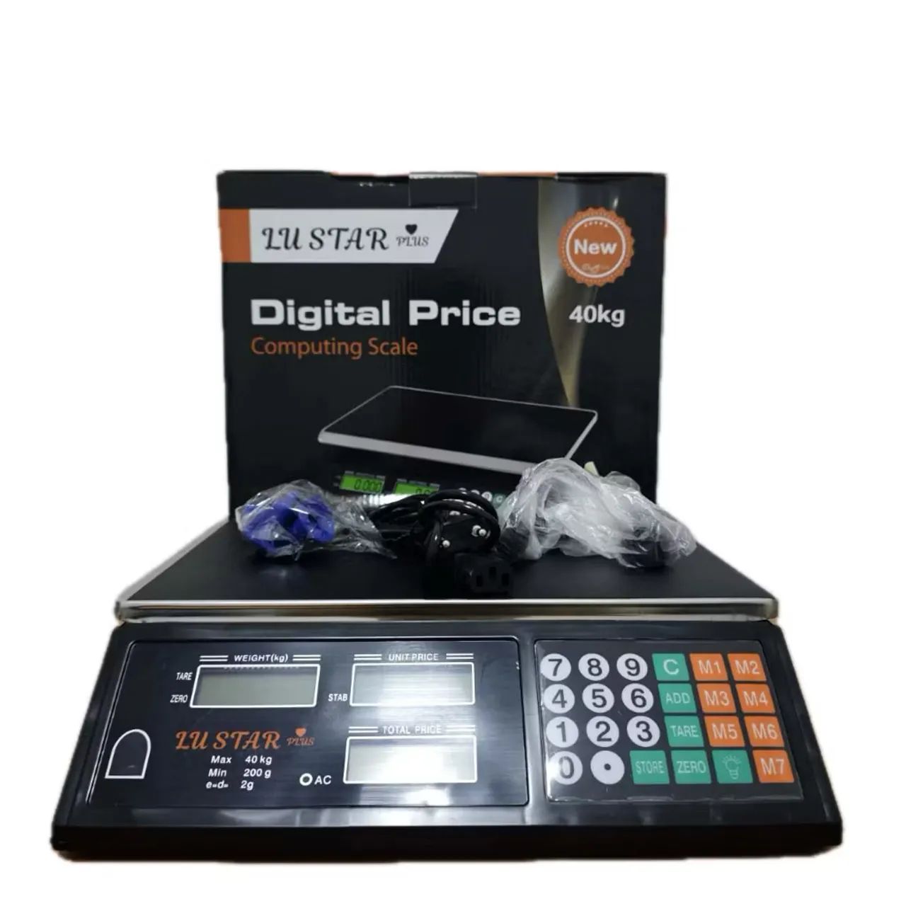 Balança Lustar Mod 5586 40KG 2gramas - Nova