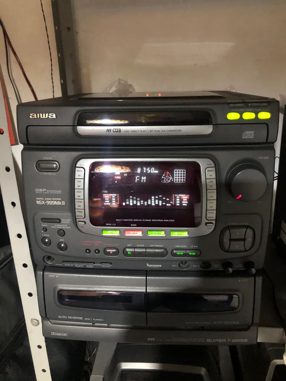 Micro System Aiwa MK2 Raridade 