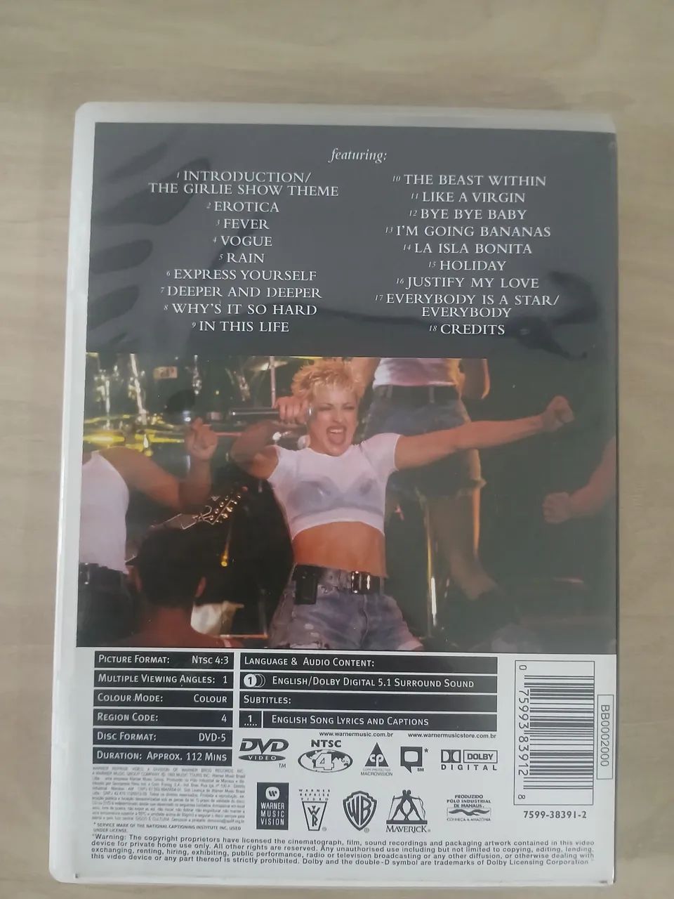 Dvd Madonna Original - Foto 2