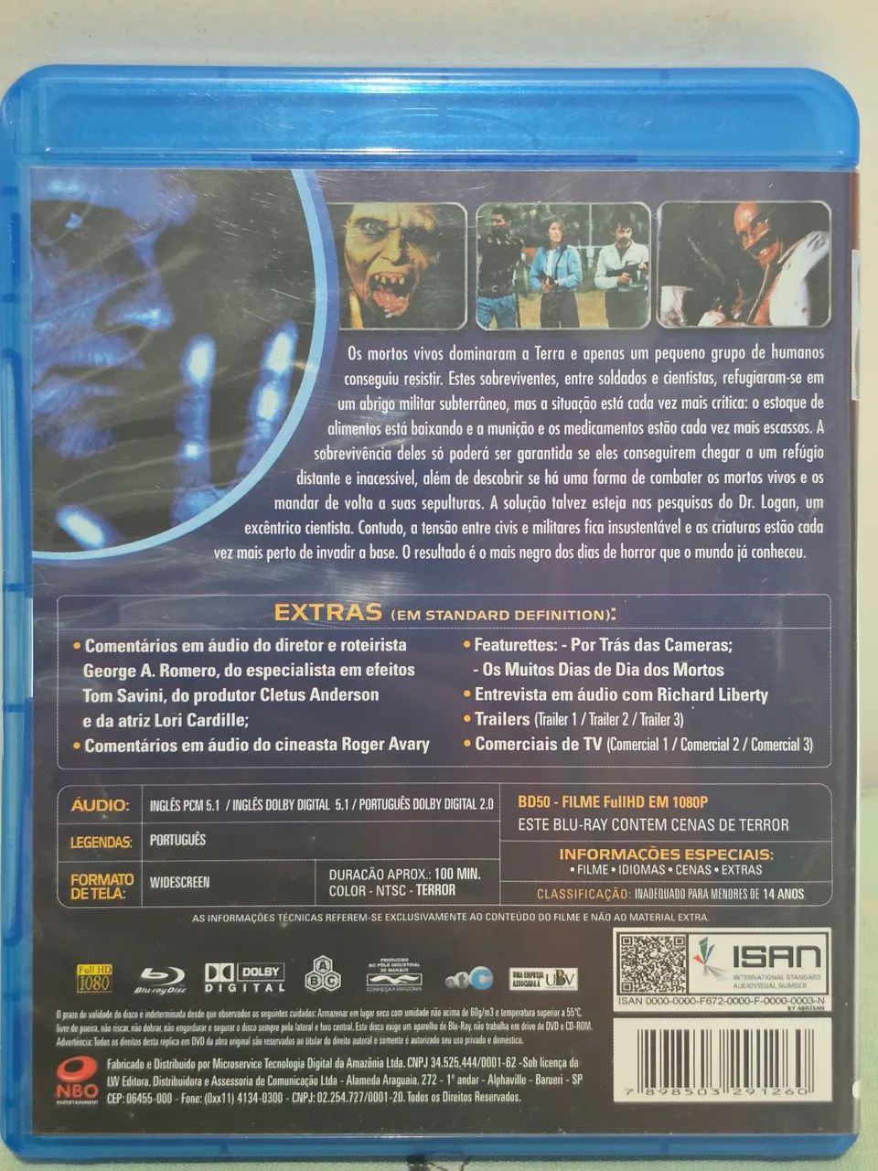 Blu-ray, Dia dos mortos, Original  - Foto 4