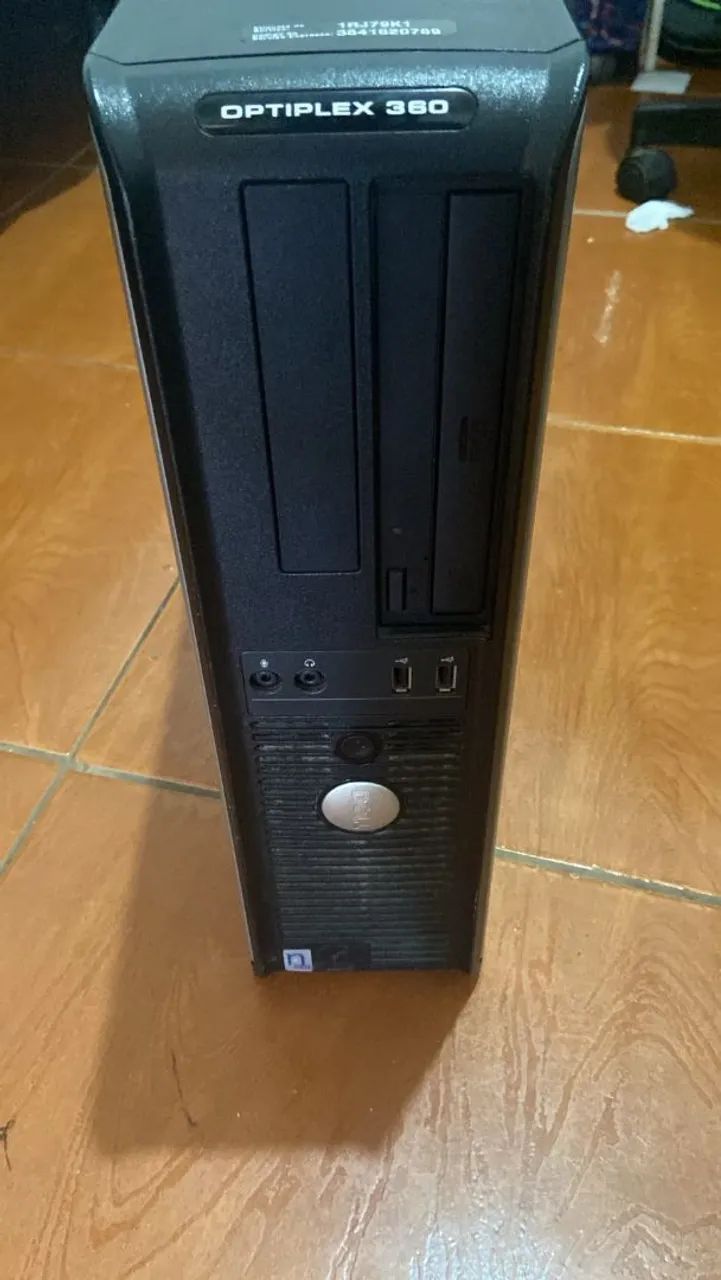 Teclado e Pc da DELL com hd 160gb dois pente de 1gb com Windows 7 Ultimato - Foto 2