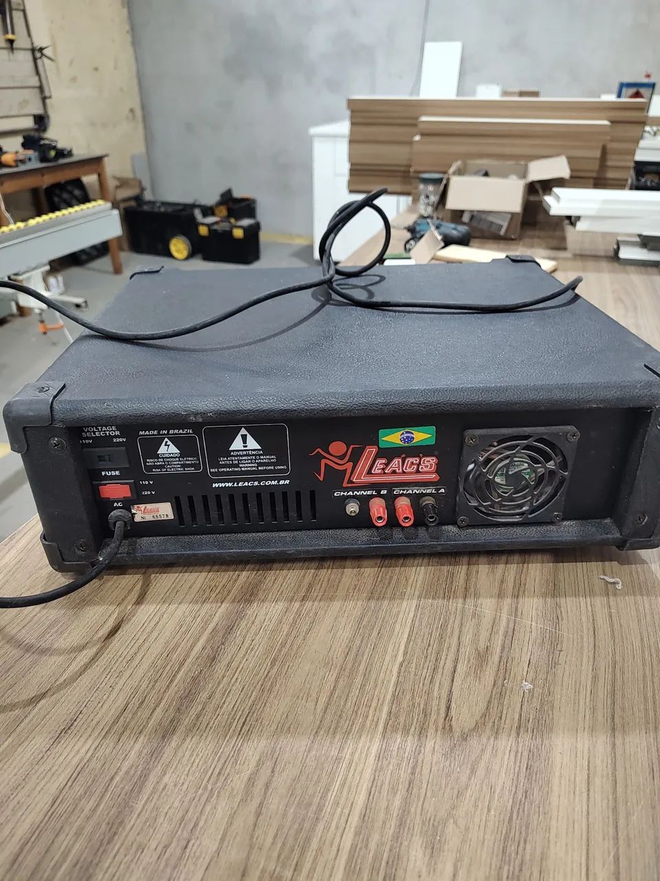 Mesa de som amplificada ca500 - Foto 5