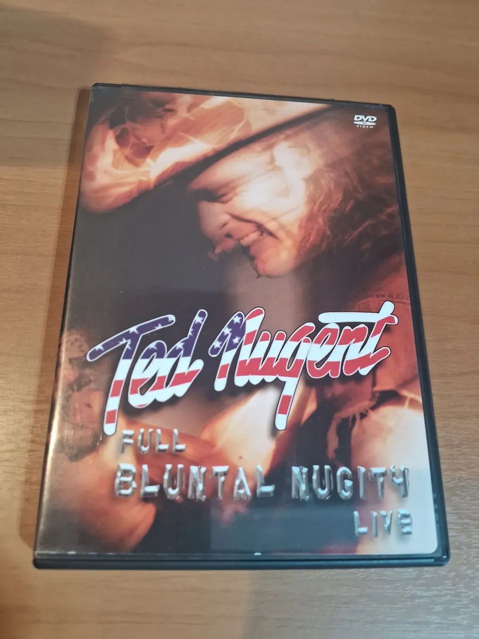 TED NUGENT - Full Bluntal Nugity Live - dvd duplo importado original 