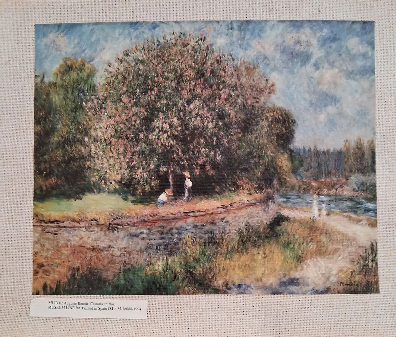 Gravura de Auguste Renoir