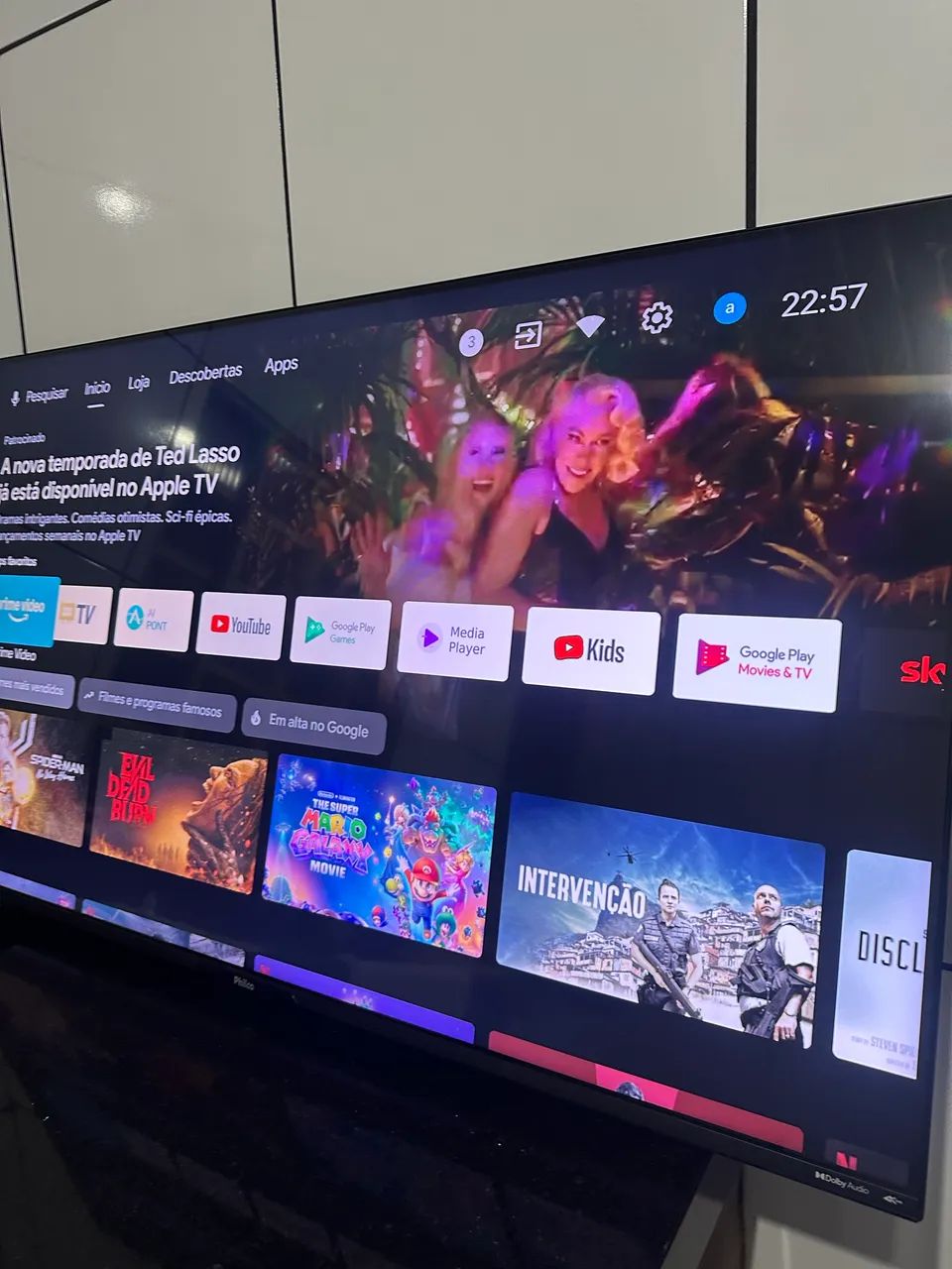 TV 55 4 k Android semi novo TCL  - Foto 5