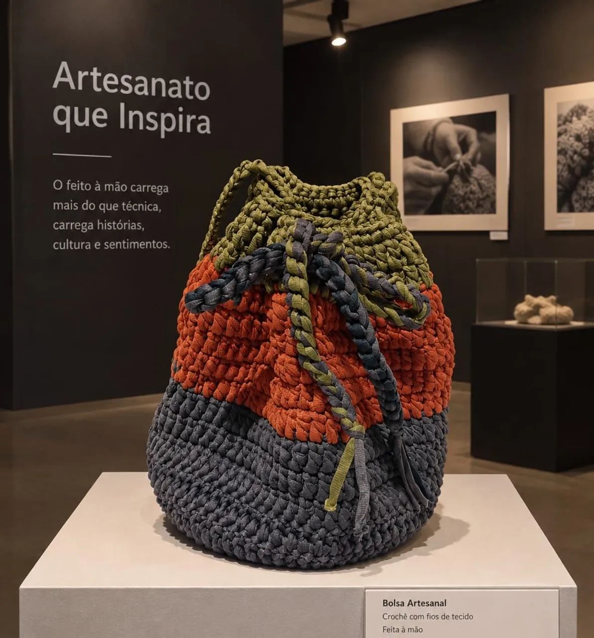 Bolsa de crochê 