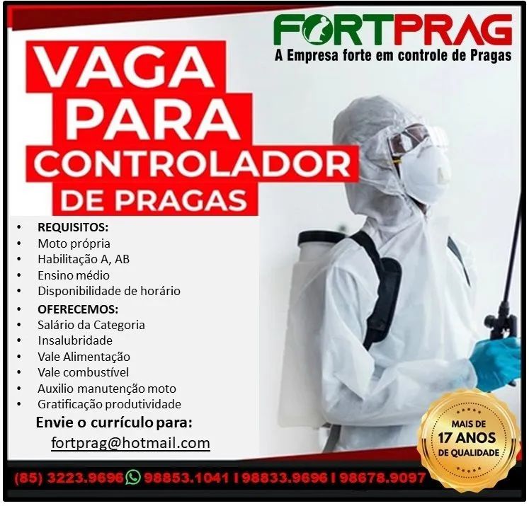 Vaga de emprego 
