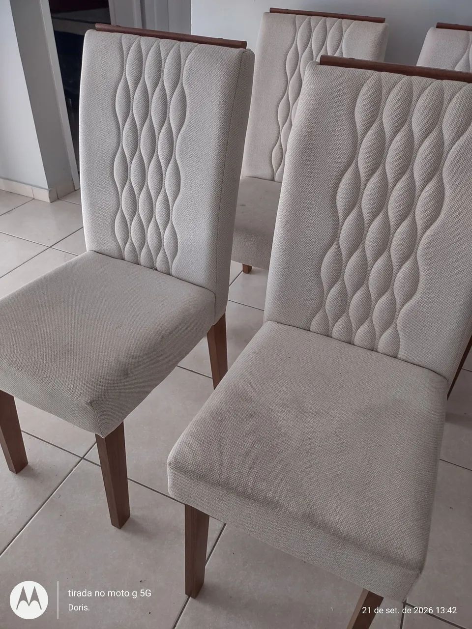 Conjunto de mesa 4 cadeiras - Foto 3