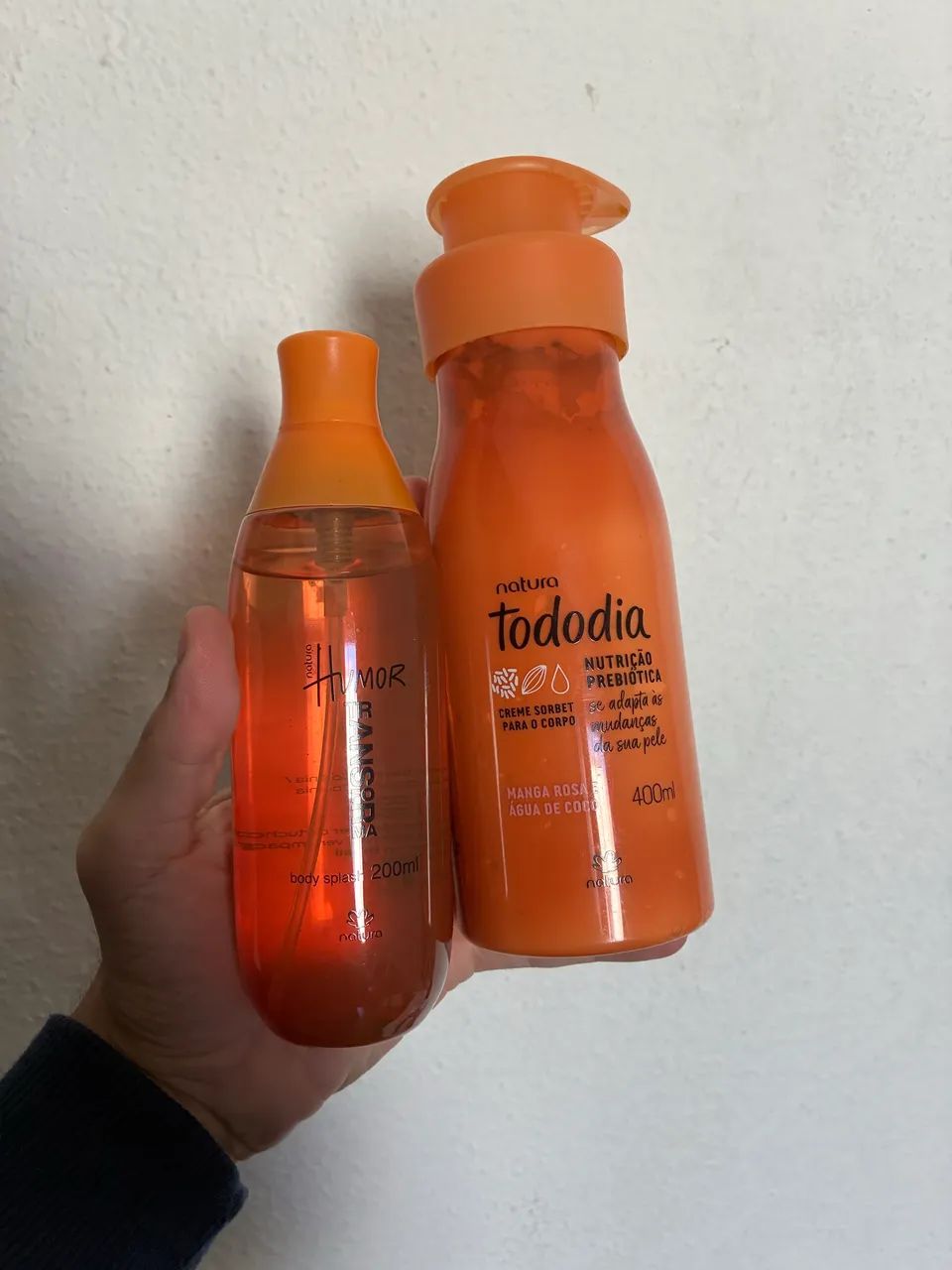 NATURA: Body Splash + Hidratante 