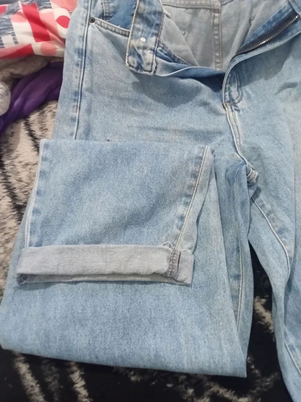 Calça flair azul  - Foto 3