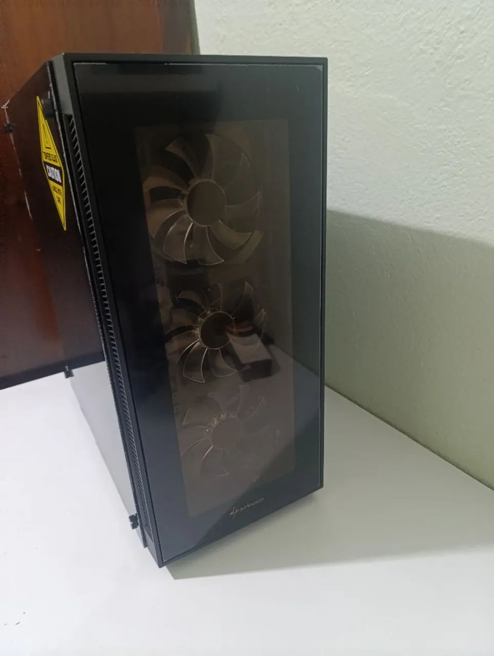Gabinete gamer sharkoon Midi atx tg5 - Foto 4