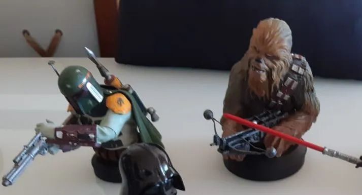 2 bustos Star Wars