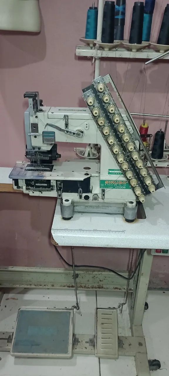 Máquina elastiqueira 