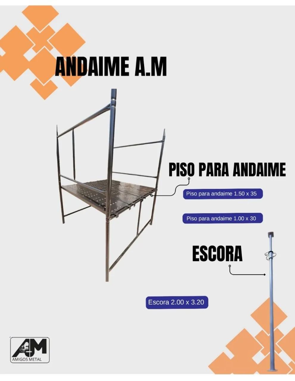 Andaimes e escoras