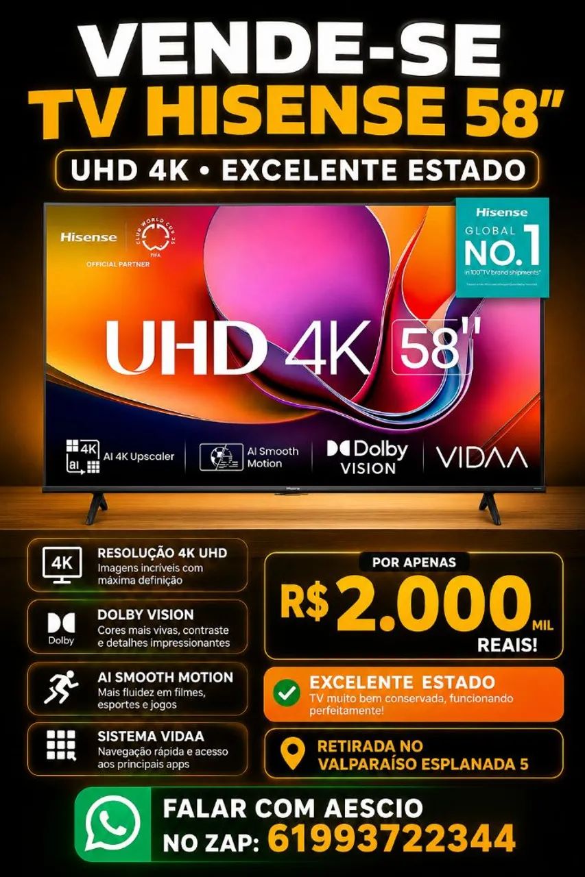 TV 58 polegadas - Foto 2