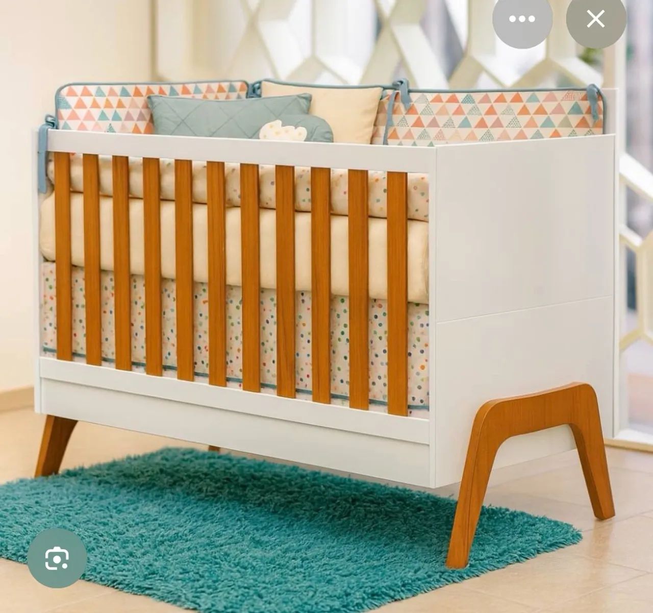 Berço Americano 5em1 MDF - Foto 2