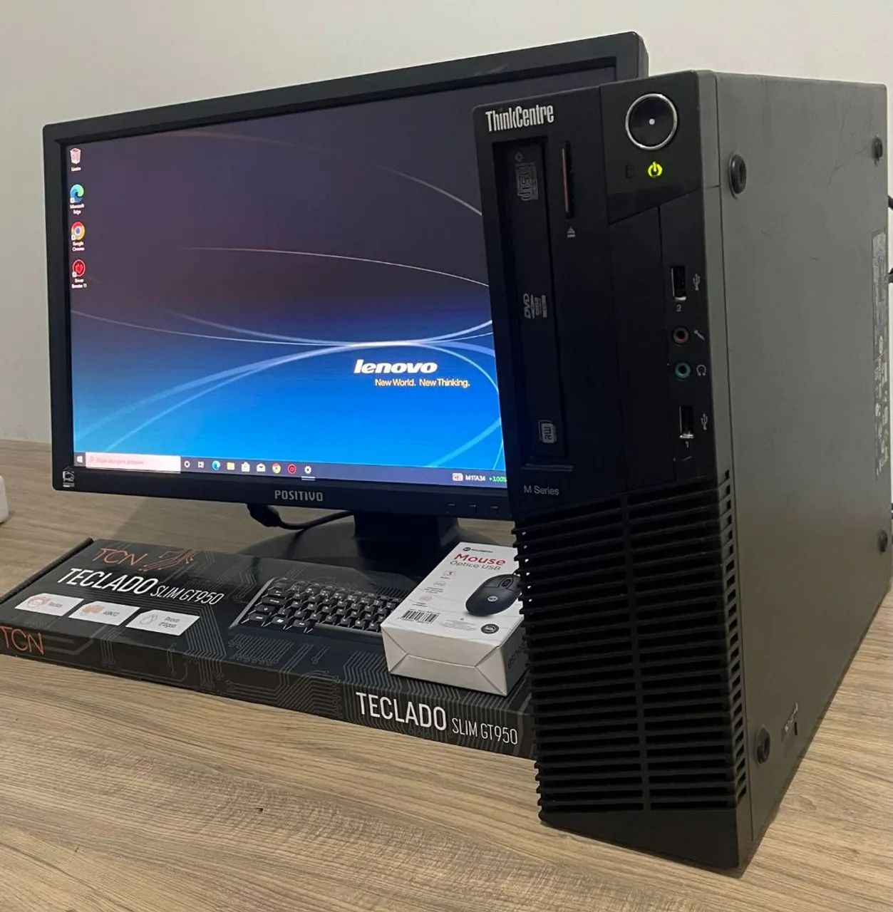 Computador completo Lenovo i5 - 1 ano de garantia 