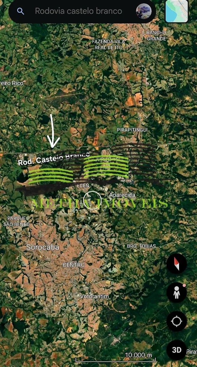 AREA INDUSTRIAL em SOROCABA - SP, IPORANGA - Foto 5