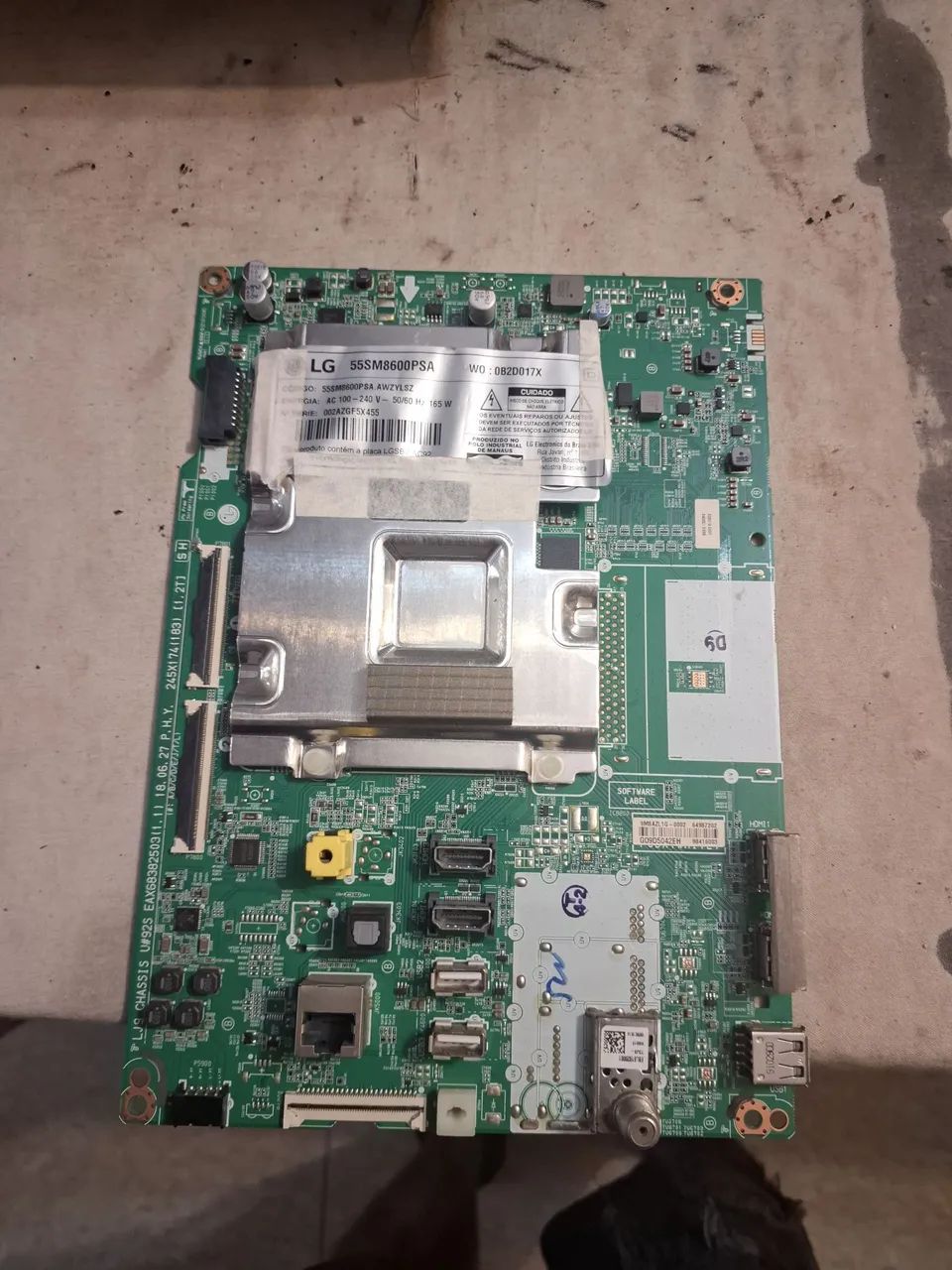Placa Principal lg 55sm8600psa - Foto 2