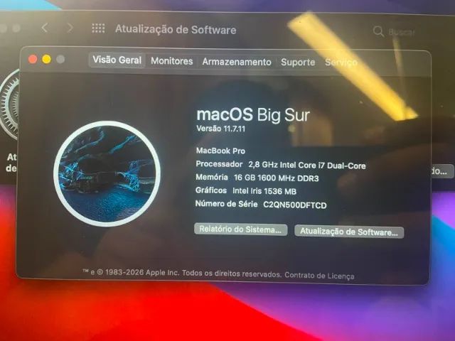 MacBook Pro i7 com 16GB RAM (Super Rápido) - Apenas R$ 1.400 - Foto 5