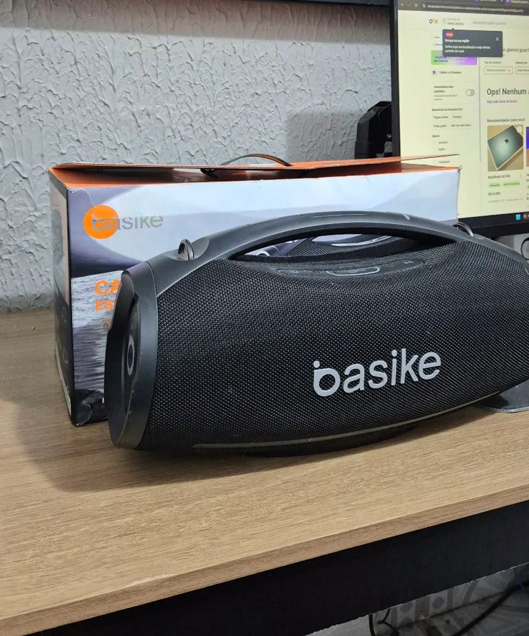 Caixa de som Basike Bombox Rad 304 - Foto 3