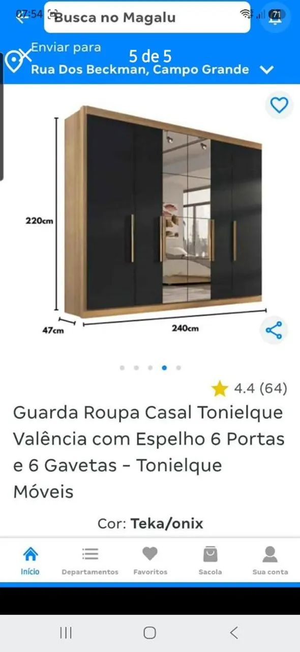 Guarda roupas - Foto 4