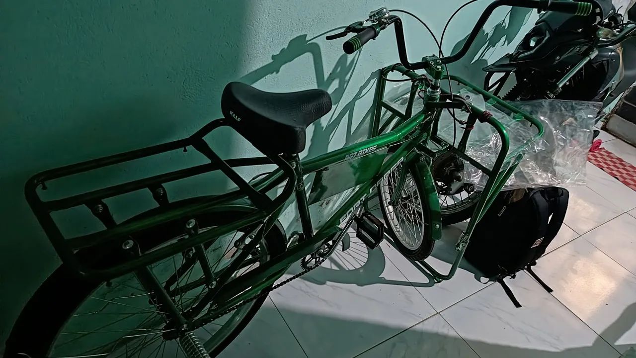 Bicicleta de carga 2 mês de comprada com nota fiscal valor 1.100 - Foto 3