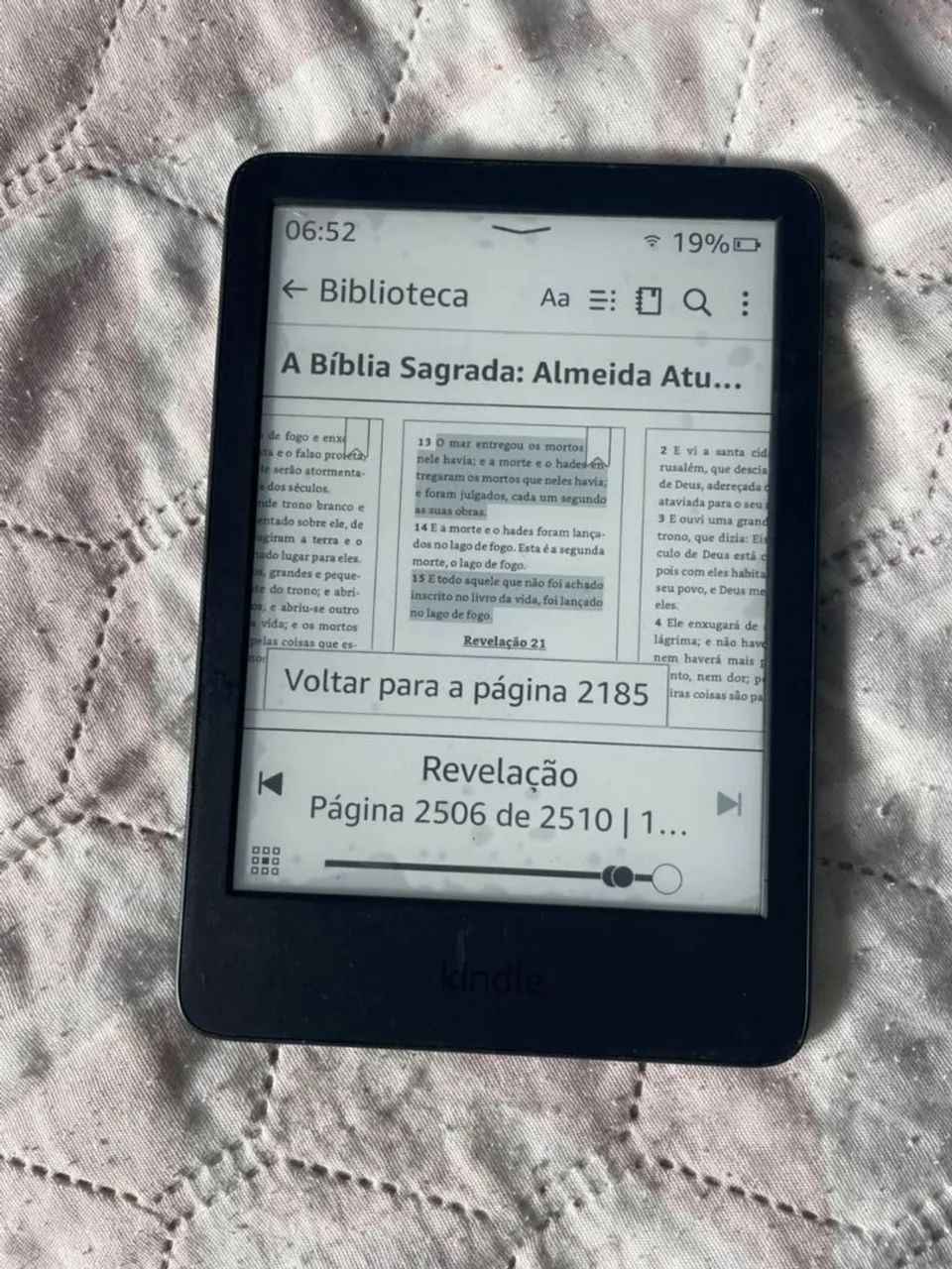 Kindle 11 geração, excelente estado 