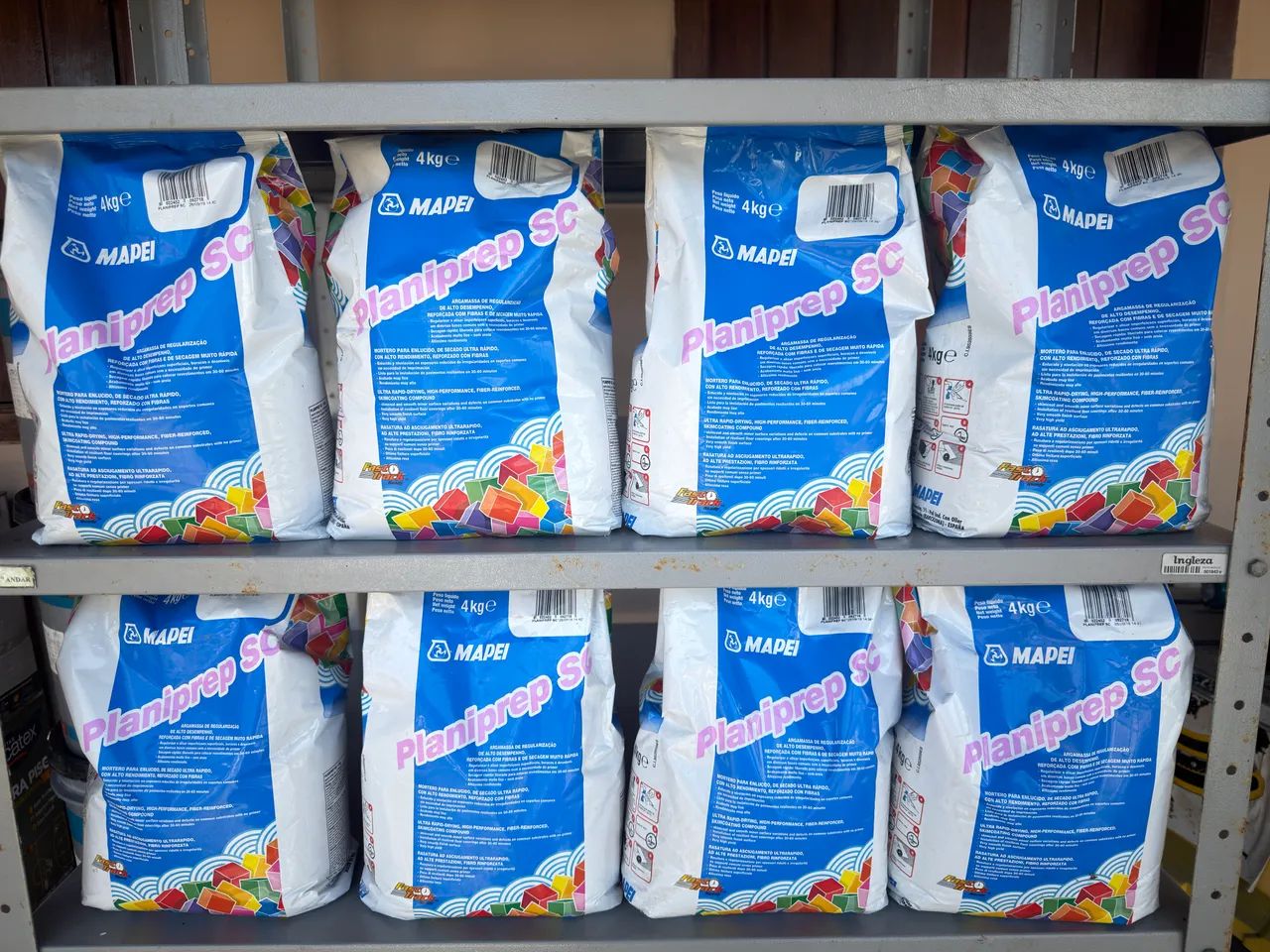 Argamassa Mapei Planiprep SC 4kg - Secagem Rápida