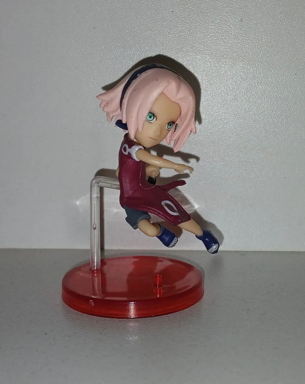 BONECA MINIATURA NARUTO CLASSICO SAKURA HARUNO CRIANÇA