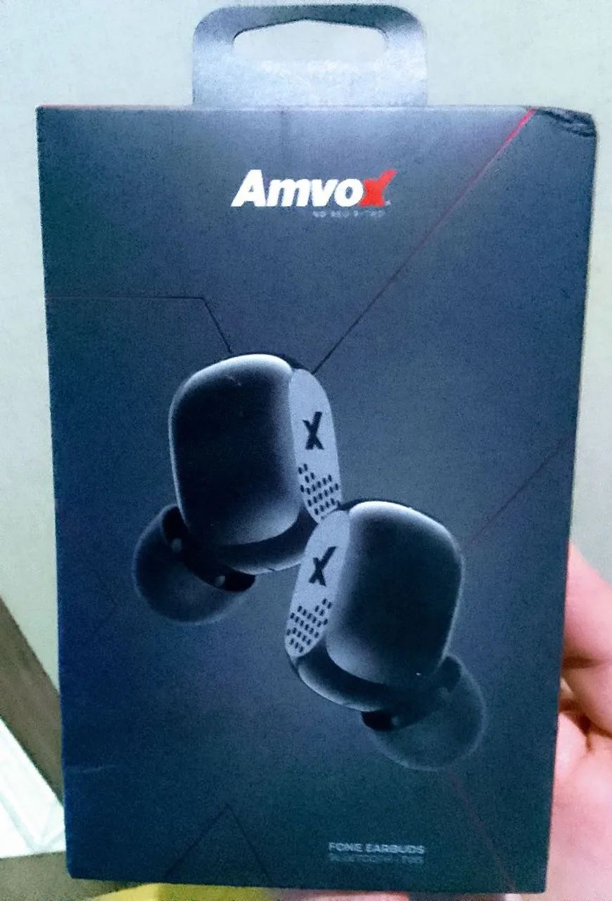 Fone sem fio bluetooth amvox
