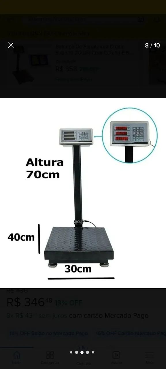 Balança digital de 150kg  - Foto 3