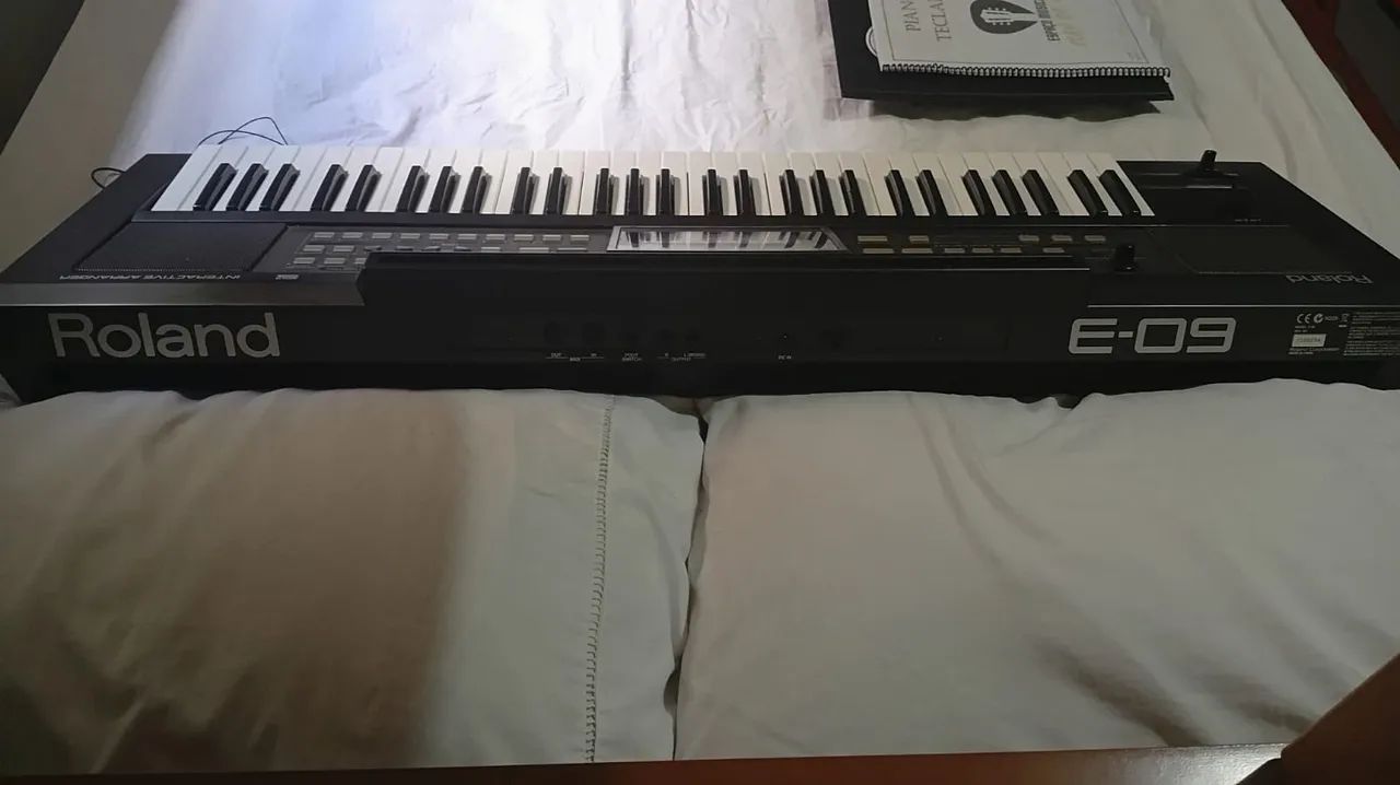 Teclado Roland E-09 Interactive Arranger + Manual Original - Foto 4